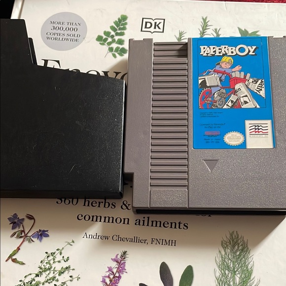 Nintendo Other - Paperboy Game Cartridge for NES - Black and Gray